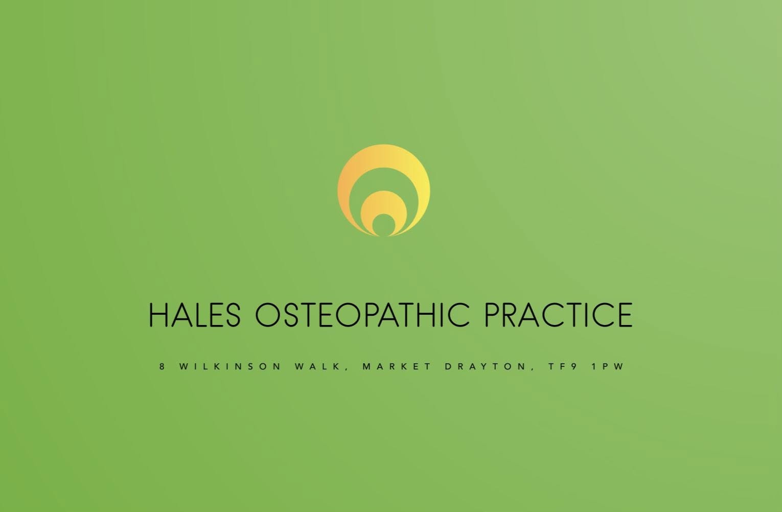logo osteopathic practice in market drayton