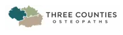 Logo of three counties osteopath worcester